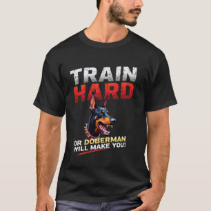 Lustiges Gym-Geschenk für Dobermann Pinscher Hunde T-Shirt