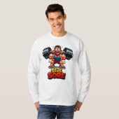 Lustiges Gym Longsleeve T-Shirt - Gym Meme (Vorne ganz)
