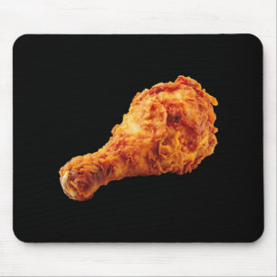 Lustiges Hähnchenschlegel Essen Halloween Kostüm Mousepad
