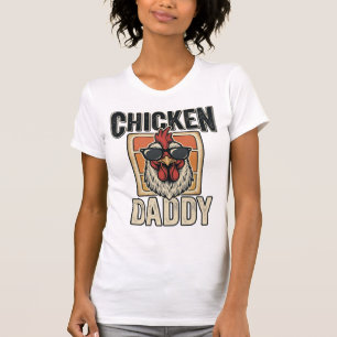 Lustiges Hähnen-Vintage-Vector-Shirt für Hühner-Pa T-Shirt