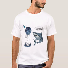 Lustiges Hai-Taucher-Mittagessen ? T-Shirt