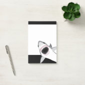 Lustiges Haifisch-Angriffs-Geschenk für Ihren Chef Post-it Klebezettel (Büro)