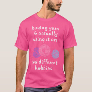 Lustiges Häkel-Strick-Shirt für Frauen, Anders T-Shirt