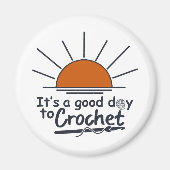 lustiges Häkelchen Magnet (Vorne)