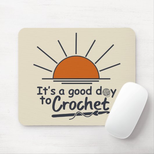 lustiges Häkelchen Mousepad (Mit Mouse)