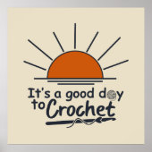 lustiges Häkelchen Poster (Vorne)