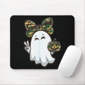 Lustiges Hallo Jagdsaison Halloween-Tarnung Ca Mousepad (Mit Mouse)