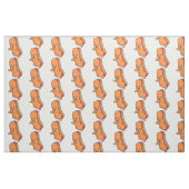 lustiges Hallover-Hot-Dog-Monster Stoff (Fat Quarter (45,7 x 55,9 cm))