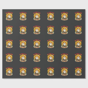Lustiges Halloween Boo Sheet Gespenst Friedhof Geschenkpapier