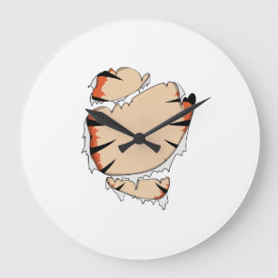 Lustiges Halloween Cool Lustiges Halloween Für Tig Große Wanduhr