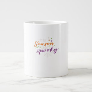Lustiges Halloween - Die richtige Jahreszeit Jumbo-Tasse