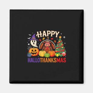 Lustiges Halloween Erntedankfest Weihnachten Frohe Magnet