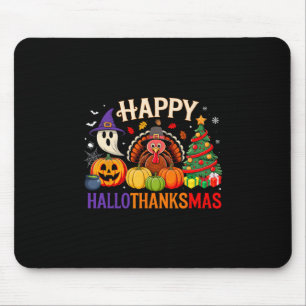 Lustiges Halloween Erntedankfest Weihnachten Frohe Mousepad