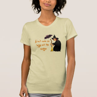 Lustiges Halloween-Fliegen Monkeys Damen-T - Shirt