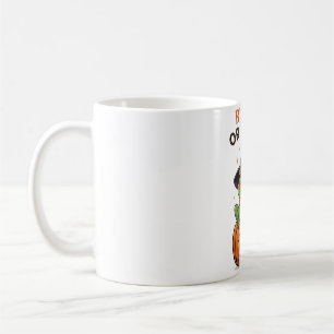 Lustiges Halloween-Frosch-Ribbit-or-Treat-T-Shirt Kaffeetasse