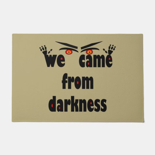 Lustiges Halloween Fußmatte (Vorderseite)