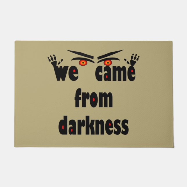 Lustiges Halloween Fußmatte (Vorderseite)