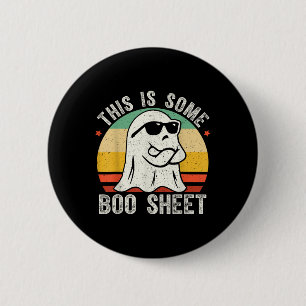 Lustiges Halloween-Geisterkostüm Vintage Männer Fr Button