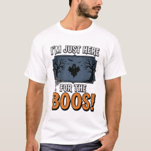 Lustiges Halloween-Gespenst T-Shirt Design_1