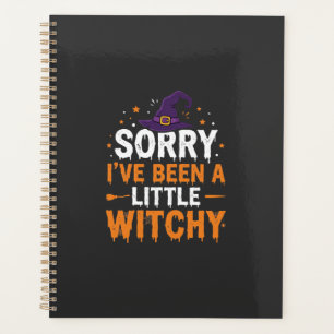 Lustiges Halloween-Kleines-Hexen-Zitat-Design Planer