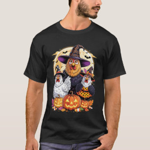 Lustiges Halloween-Kostüm für Hühner, Grusel-Saiso T-Shirt