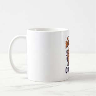 Lustiges Halloween-Kostüm Kürbis Hexe-Shirt-Design Kaffeetasse