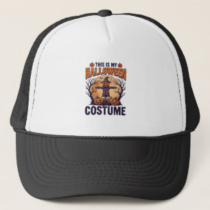 Lustiges Halloween-Kostüm Kürbis-Hexen-Shirt-Desig Truckerkappe