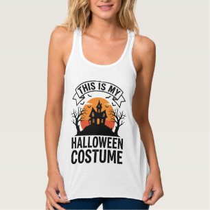 Lustiges Halloween-Kostüm Spukhaus Vintage-Shirt Tank Top