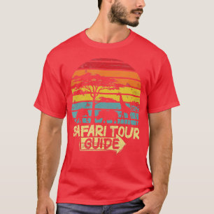 Lustiges Halloween-Kostüm Vintage-Safari-Reiseleit T-Shirt