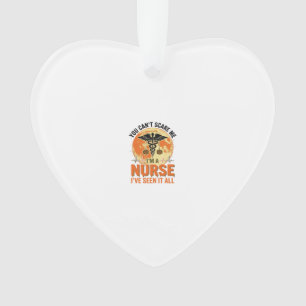 Lustiges Halloween-Krankenschwester Vintage-Medizi Ornament