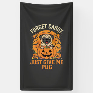 Lustiges Halloween-Mops-Süßigkeiten-Design_1 Banner