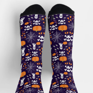Lustiges Halloween-Muster Socken