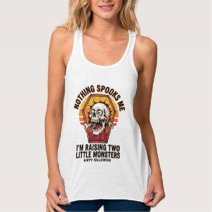 Lustiges Halloween-Mutter-Shirt für Eltern von zwe Tank Top