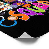 Lustiges Halloween Poster (Ecke)