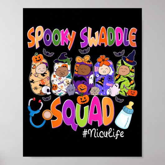 Lustiges Halloween Poster (Vorne)