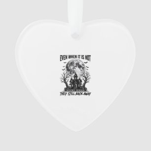 Lustiges Halloween-Shirt Gruselige Saison Lauf weg Ornament