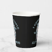 lustiges halloween Sprichwort Pappbecher (Rechts)