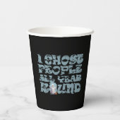 lustiges halloween Sprichwort Pappbecher (Rückseite)