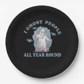 lustiges halloween Sprichwort Pappteller (Vorderseite)