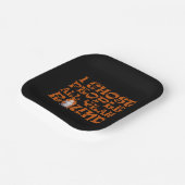 lustiges halloween Sprichwort Pappteller (Gewinkelt)