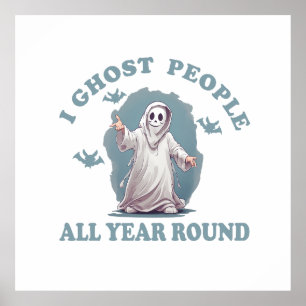 lustiges halloween Sprichwort Poster