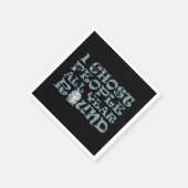 lustiges halloween Sprichwort Serviette (Ecke)