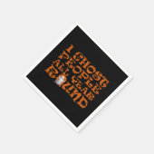 lustiges halloween Sprichwort Serviette (Ecke)