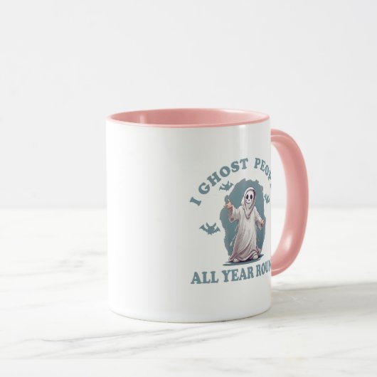 lustiges halloween Sprichwort Tasse (VorderseiteRechts)