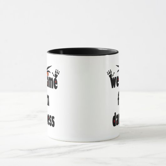 Lustiges Halloween Tasse (Zentrum)