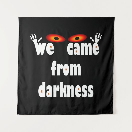 Lustiges Halloween Wandteppich (Vorderseite)