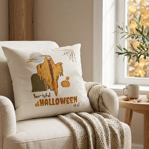 Lustiges Halloween-Wurfkissen mit Skelett Kissen