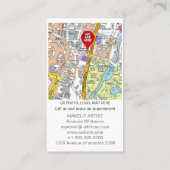 lustiges Handy-Foto-Visitenkarte Visitenkarte (Rückseite)