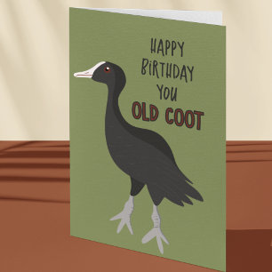 Lustiges Happy Birthday, du alter Kauz Karte