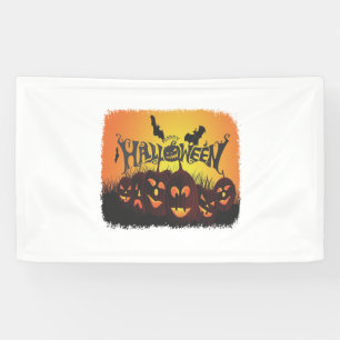 Lustiges Happy Halloween Design Banner